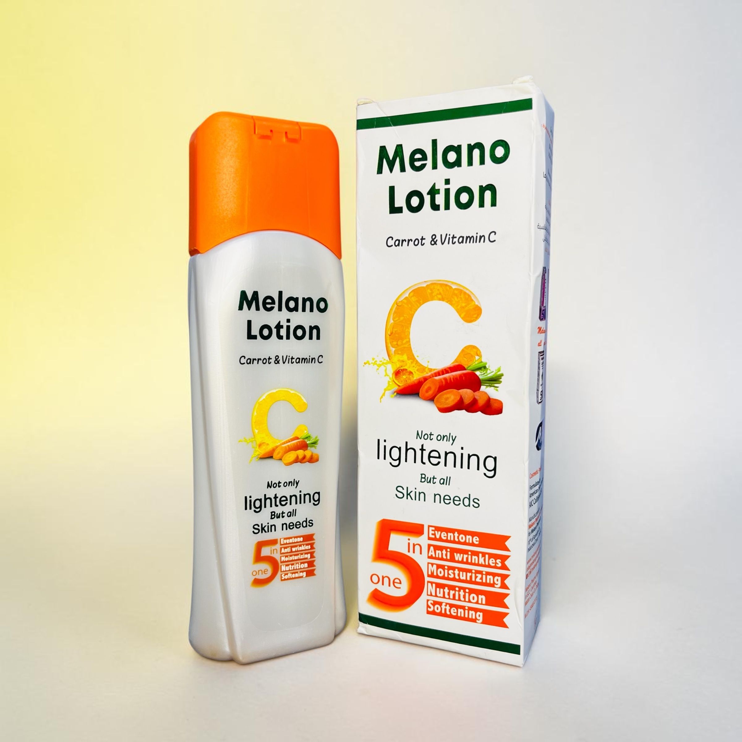 MELANO LOTION CARROT AND VITAMIN C 300ML